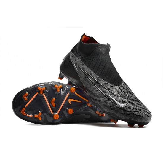 Kopačky Nike Phantom GX Elite FG Černá Oranžovýý