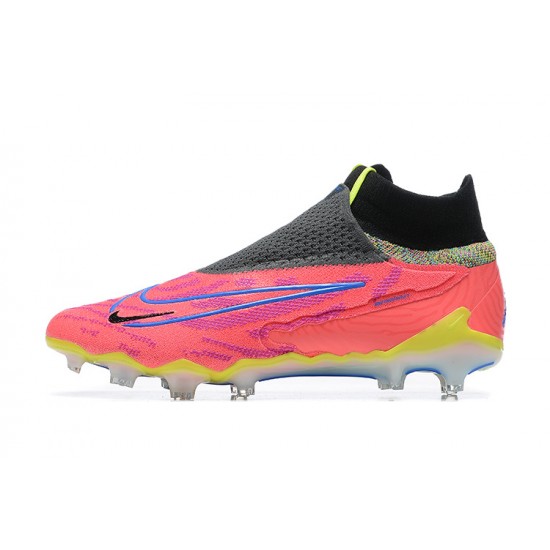 Kopačky Nike Phantom GX Elite FG Černá Růžový