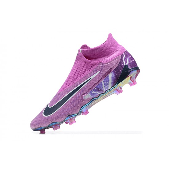 Kopačky Nike Phantom GX Elite FG Černá Bílý Nachový High-top