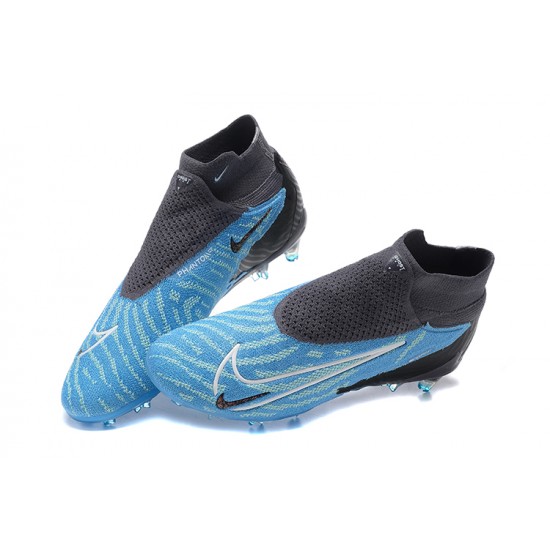 Kopačky Nike Phantom GX Elite FG Modrý Černá High-top