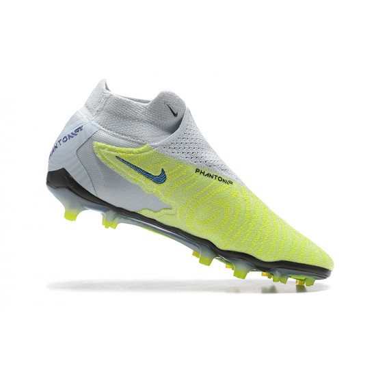 Kopačky Nike Phantom GX Elite FG Šedá Zelená High-top