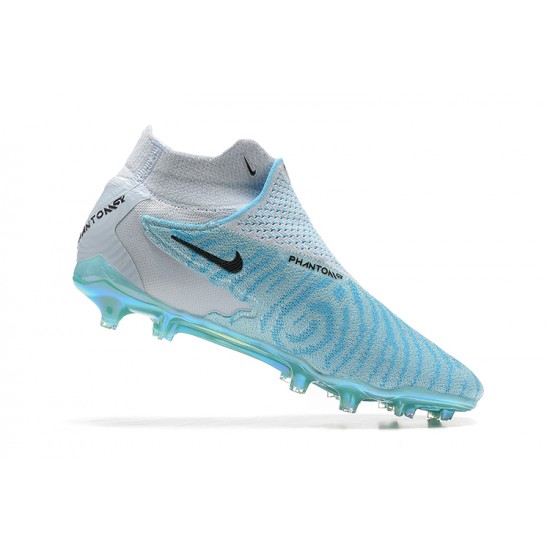 Kopačky Nike Phantom GX Elite FG Šedá LightModrý LightZelená High-top