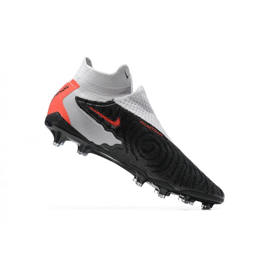 Kopačky Nike Phantom GX Elite FG Šedá Oranžovýý Černá High-top