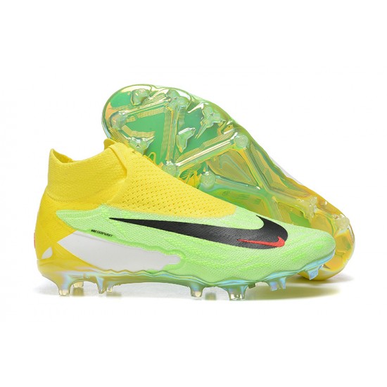 Kopačky Nike Phantom GX Elite FG Zelená Žlutý