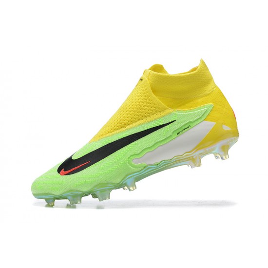 Kopačky Nike Phantom GX Elite FG Zelená Žlutý