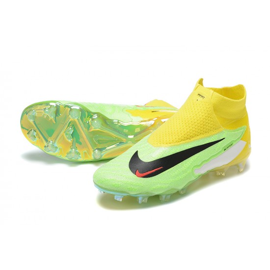 Kopačky Nike Phantom GX Elite FG Zelená Žlutý