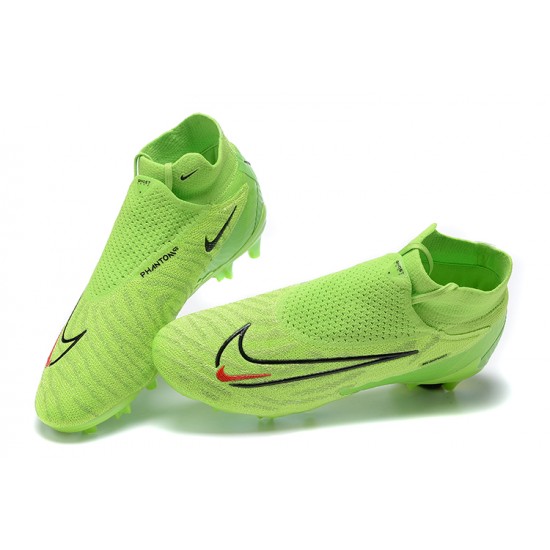 Kopačky Nike Phantom GX Elite FG LightZelená Černá High-top