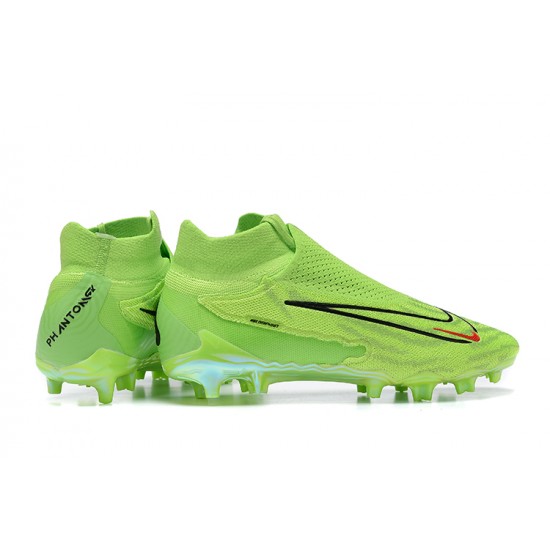 Kopačky Nike Phantom GX Elite FG LightZelená Černá High-top