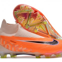 Kopačky Nike Phantom GX Elite FG Oranžovýý Bílý