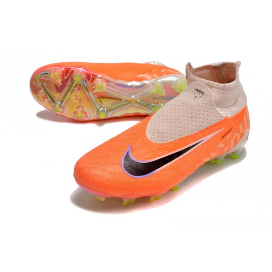 Kopačky Nike Phantom GX Elite FG Oranžovýý Bílý