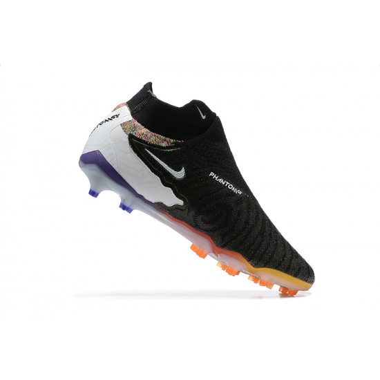 Kopačky Nike Phantom GX Elite FG Oranžovýý Žlutý Černá Bílý Nachový High-top