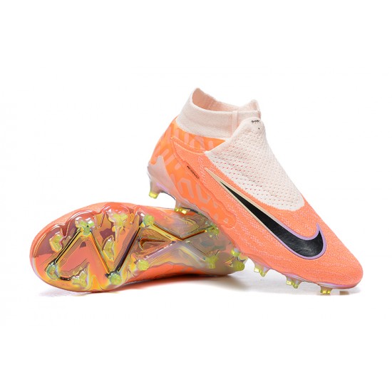 Kopačky Nike Phantom Gx Elite Fg Oranžovýý Černá High-top