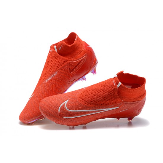 Kopačky Nike Phantom Gx Elite Fg Červené High-top