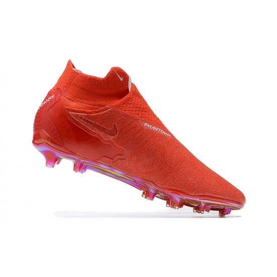 Kopačky Nike Phantom Gx Elite Fg Červené High-top