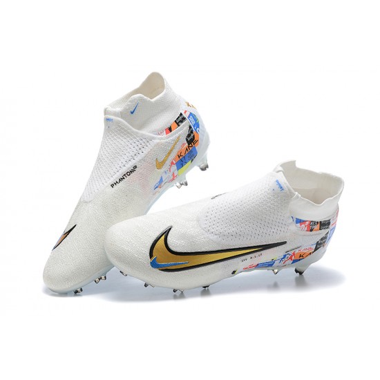 Kopačky Nike Phantom Gx Elite Fg Bílý High-top