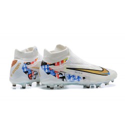 Kopačky Nike Phantom Gx Elite Fg Bílý High-top