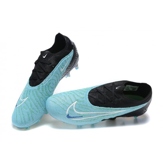 Kopačky Nike Phantom GX Elite FG Černá LightModrý Low-top