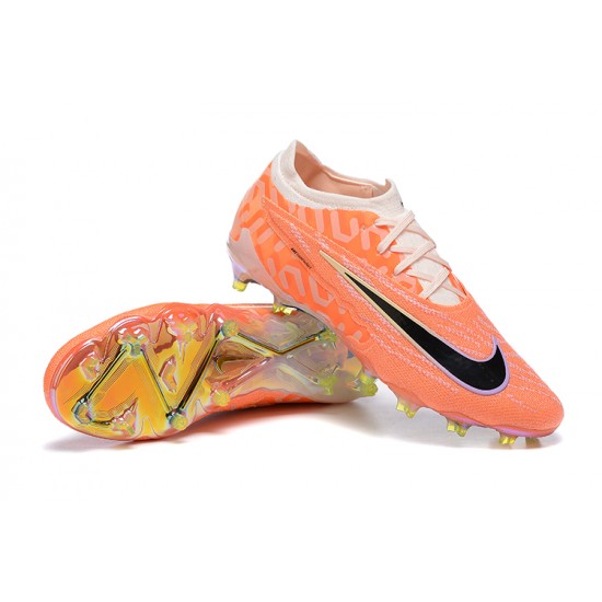 Kopačky Nike Phantom GX Elite FG Černá Růžový Oranžovýý Low-top