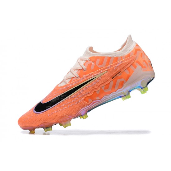 Kopačky Nike Phantom GX Elite FG Černá Růžový Oranžovýý Low-top