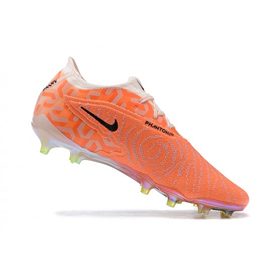 Kopačky Nike Phantom GX Elite FG Černá Růžový Oranžovýý Low-top