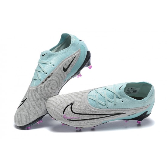 Kopačky Nike Phantom GX Elite FG Šedá Modrý Nachový Černá Low-top