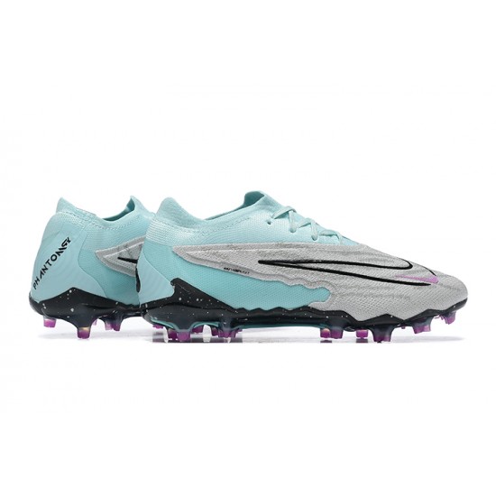 Kopačky Nike Phantom GX Elite FG Šedá Modrý Nachový Černá Low-top