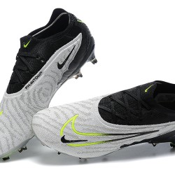 Kopačky Nike Phantom GX Elite FG Šedá Zelená Černá Low-top