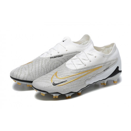 Kopačky Nike Phantom GX Elite FG Šedá Bílý