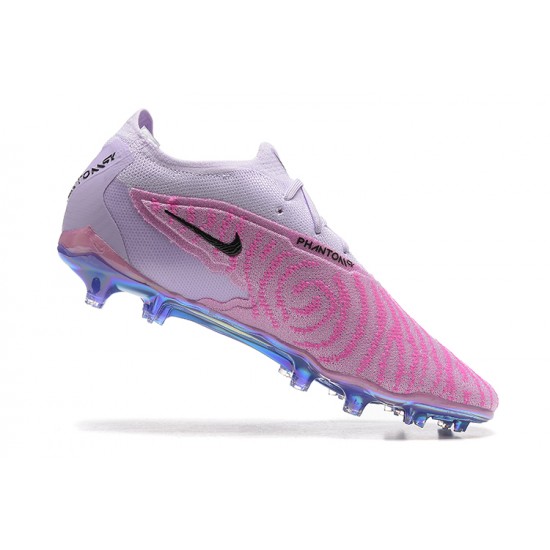 Kopačky Nike Phantom GX Elite FG LightNachový Růžový Černá Low-top