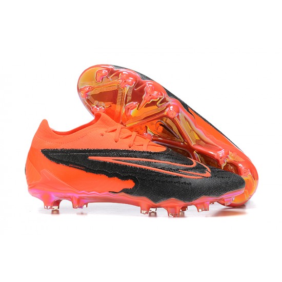 Kopačky Nike Phantom GX Elite FG Oranžovýý Černá Low-top