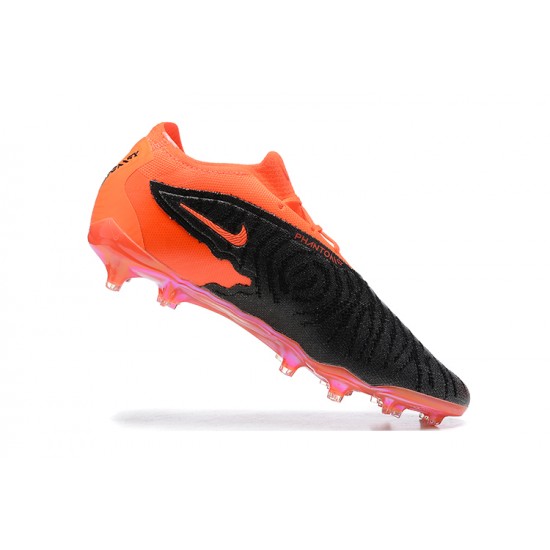 Kopačky Nike Phantom GX Elite FG Oranžovýý Černá Low-top