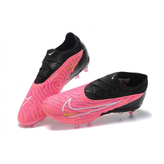 Kopačky Nike Phantom GX Elite FG Růžový Černá Modrý Low-top