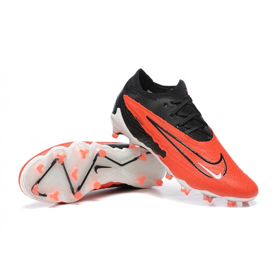 Kopačky Nike Phantom GX Elite FG Bílý Oranžovýý Černá Low-top