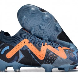 Kopačky Puma Future Ultimate FG Low-Top Dark Modrý Oranžovýý For