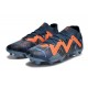 Kopačky Puma Future Ultimate FG Low-Top Dark Modrý Oranžovýý For