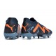 Kopačky Puma Future Ultimate FG Low-Top Dark Modrý Oranžovýý For