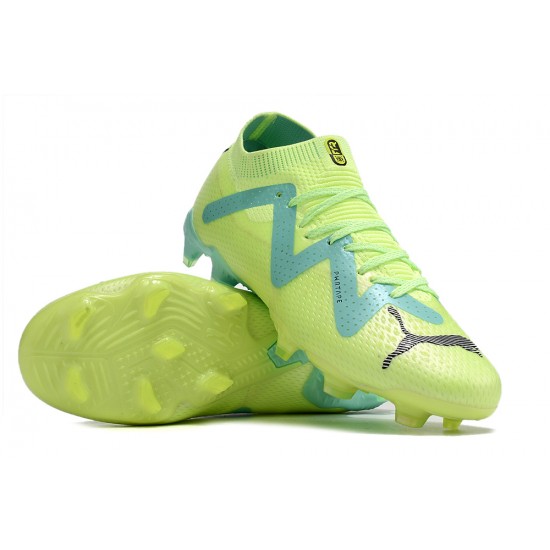 Kopačky Puma Future Ultimate FG Low-Top Zelená Turqoise For