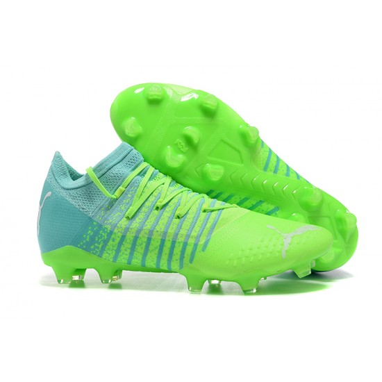 Kopačky Puma Future Z 1.3 Instinct FG Low-Top Turqoise Zelená