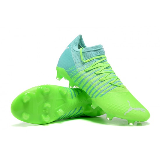 Kopačky Puma Future Z 1.3 Instinct FG Low-Top Turqoise Zelená