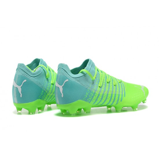 Kopačky Puma Future Z 1.3 Instinct FG Low-Top Turqoise Zelená