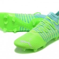 Kopačky Puma Future Z 1.3 Instinct FG Low-Top Turqoise Zelená