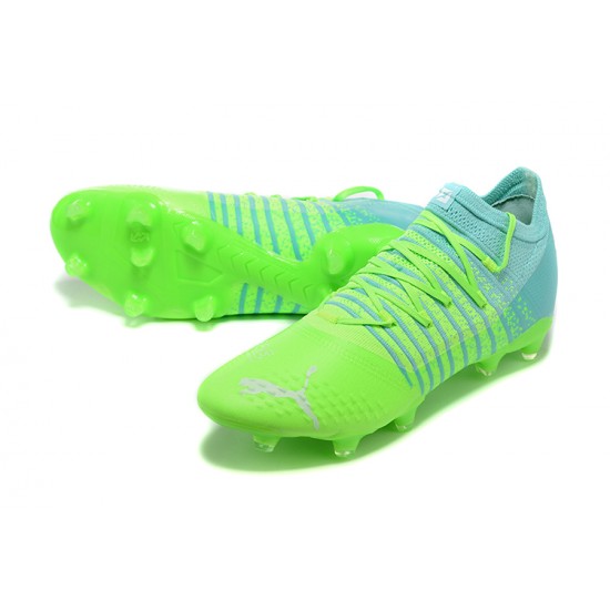 Kopačky Puma Future Z 1.3 Instinct FG Low-Top Turqoise Zelená