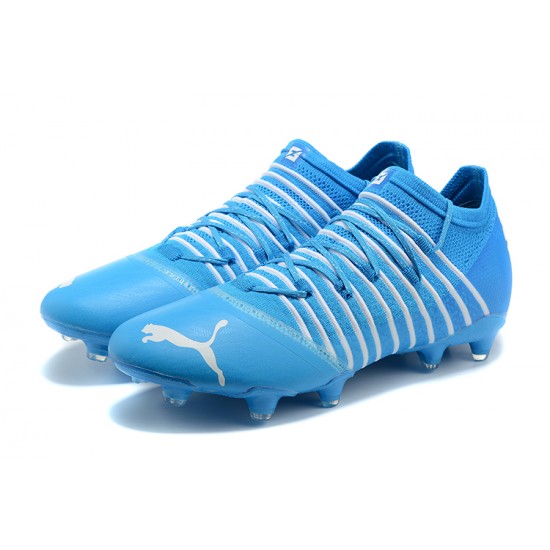 Kopačky Puma Future Z 1.3 Instinct FG Low-Top Bílý Modrý