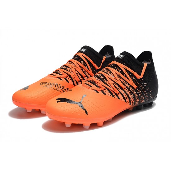 Kopačky Puma Future Z 1.3 Instinct MG Low-Top Černá Oranžovýý 