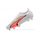 Kopačky Puma King Ultimate Icon MG Bílý Oranžovýý Černá Žlutý Low-top