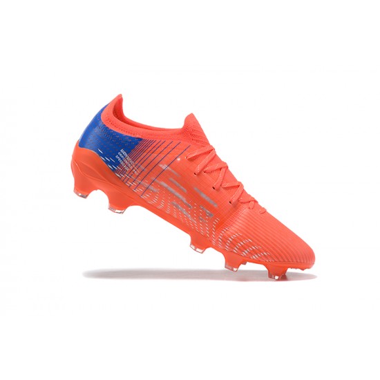 Kopačky Puma Ultra 1 2 FG Oranžovýý Modrý Šedá Low-top