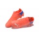 Kopačky Puma Ultra 1 2 FG Oranžovýý Modrý Šedá Low-top