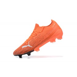 Kopačky Puma Ultra 1 2 FG Oranžovýý LightOranžovýý Bílý Low-top