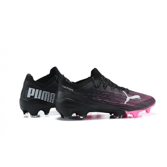 Kopačky Puma Ultra 1 2 FG Růžový Bílý Černá Low-top