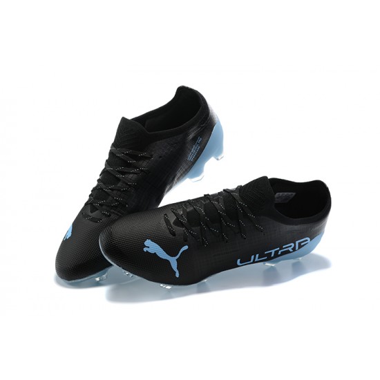 Kopačky Puma Ultra 1 3 FG AGG Sunblaze Puma Bílý Modrýmazing LightModrý Černá Low-top